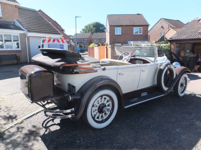 1928 Buick MODEL 28-55 DELUXE SPORT open TOURING  twin sidemounts. - photo 4
