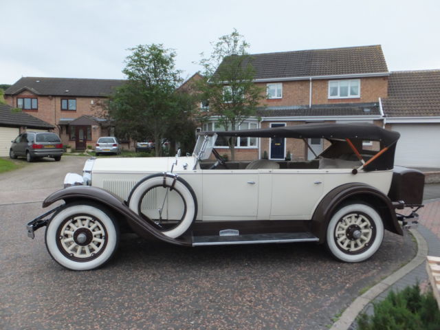 1928 Buick MODEL 28-55 DELUXE SPORT open TOURING  twin sidemounts. - photo 7