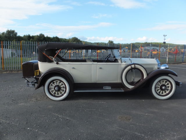 1928 Buick MODEL 28-55 DELUXE SPORT open TOURING  twin sidemounts. - photo 8