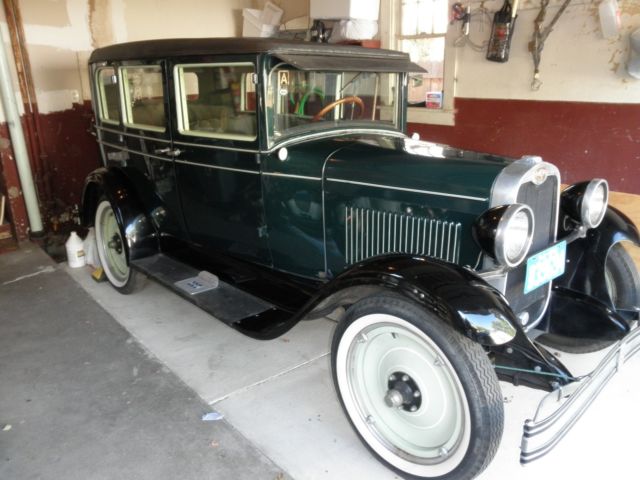 1928 Chevrolet 4DR. Sedan 10 Year old Restoration Rebuilt Motor New Top 1928 Chevrolet 4 door sedan