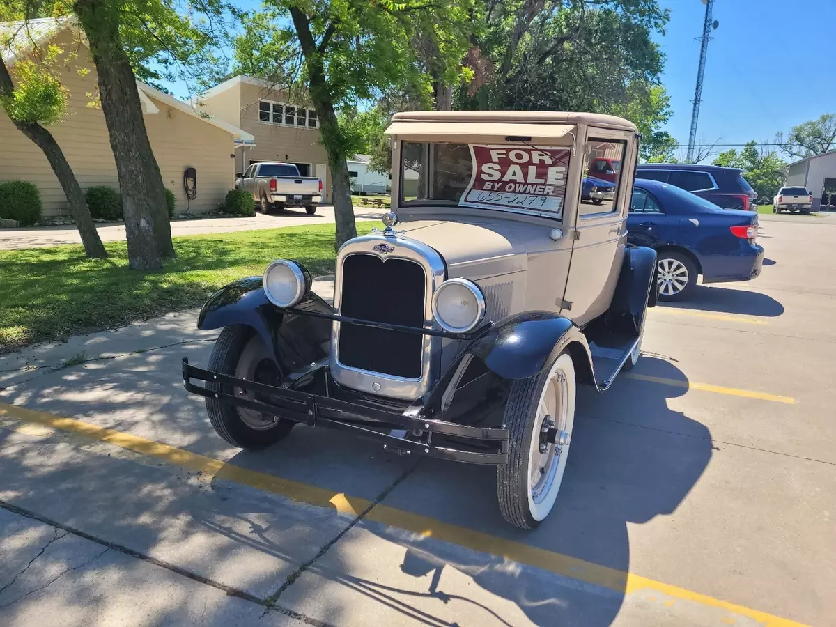 1928 Chevrolet Classic Coupe Black 1928 Chevrolet Classic