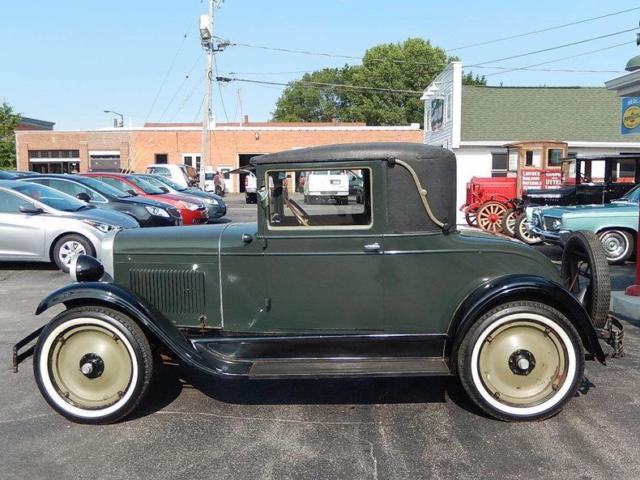 1928 Chevrolet National Series AB 3-Window Coupe 71745 Miles Green Coupe 4 CYL M 1928 Chevrolet National Series AB 3-Window Coupe