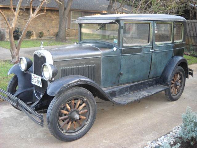 1928 Chevrolet Natonal 4 door 1928 Chevrolet National