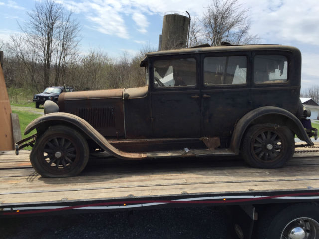 1928 Dodge Brothers 4 door sedan touring car barn find restoration project NR 1928 Dodge Other
