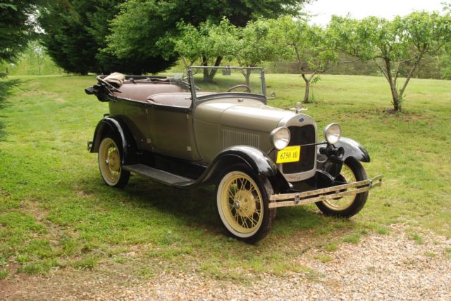 1928 Ford Model A 4 Door Phaeton 1928 Ford Model A