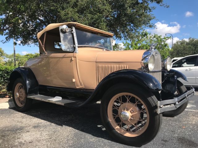 1928 Ford Model A 40 A Sport Coupe Roadster Convertible 1928 Ford Model A Sport Coupe Roadster Convertible