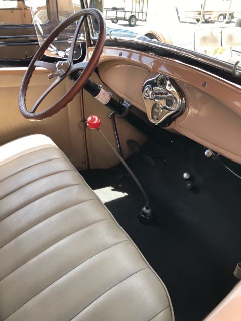 1928 Ford Model A Sport Coupe Roadster Convertible - photo 5