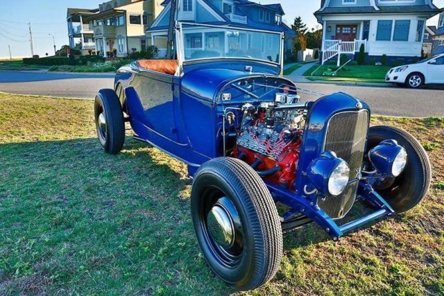 1928 Ford Model A Hot Rod on 32 Rails with a fresh Flathead 1928 Ford Model A