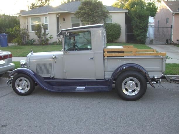 1928 Ford Model A Street Rod Blue - photo 2
