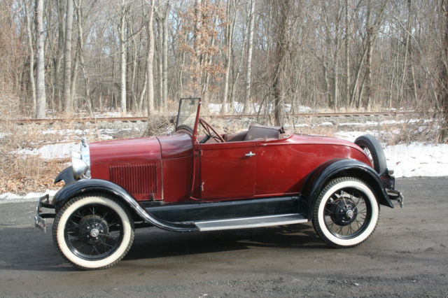 1928 Ford Model A roadster barn find survivor hot rod 1928 Ford Model A Deluxe Roadster