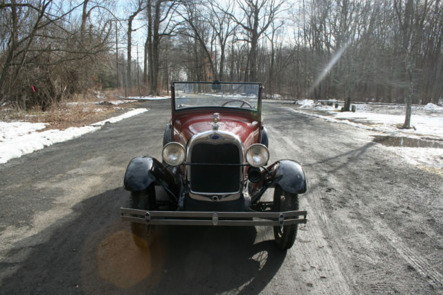 1928 Ford Model A Deluxe Roadster - photo 5