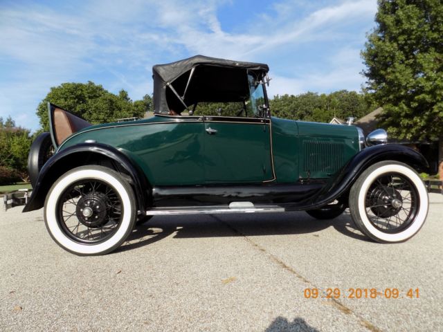 1928 Ford Model A Roadster in excellent original shape! 1928 Ford Model A