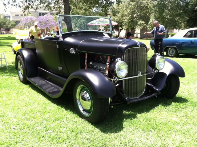 1928 FORD MODEL A ROADSTER PICKUP CUSTOM BUILT STREET ROD **CALIFORNIA CAR** 1928 Ford Model A