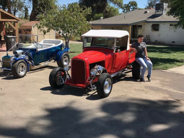 1928 Ford Model A Roadster Pickup JetFire Twin Turbo Video - photo 13