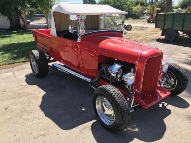 1928 Ford Model A Roadster Pickup JetFire Twin Turbo Video - photo 4