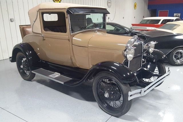 1928 Ford Model A Sport Coupe - Completely Restored 1928 Ford Model A Sport Coupe
