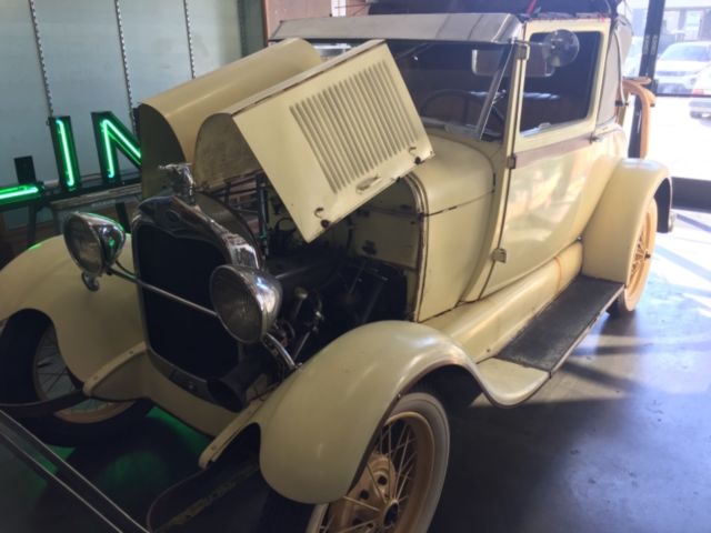 1928 Ford Model A Tan - photo 12