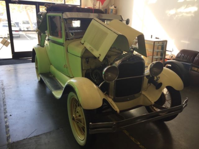 1928 Ford Model A Tan - photo 2