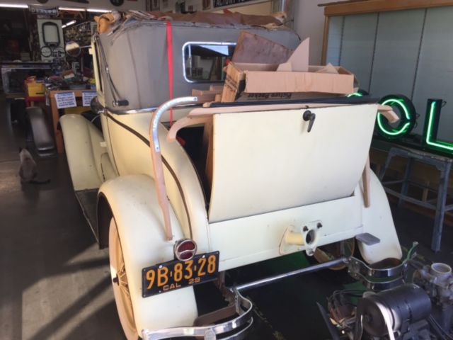 1928 Ford Model A Tan - photo 8