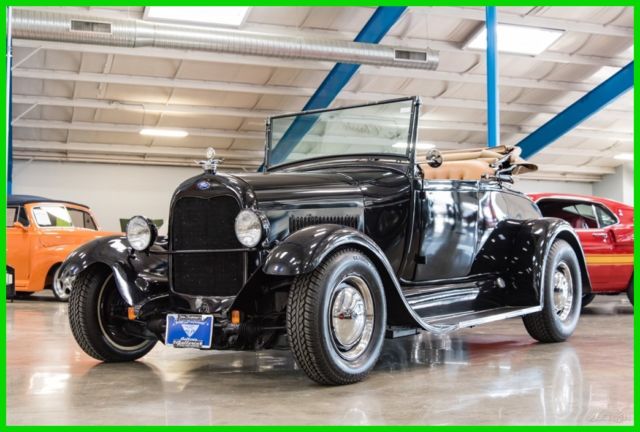 1928 Ford Model A Street Rod Roadster 350 V8 Automatic Convertible 28 29 1928 Ford Model A Original Steel Body Roadster 350 V8 Automatic