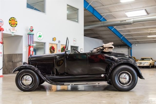 1928 Ford Model A Original Steel Body Roadster 350 V8 Automatic - photo 4