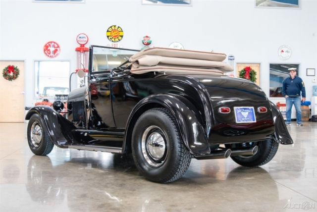 1928 Ford Model A Original Steel Body Roadster 350 V8 Automatic - photo 6