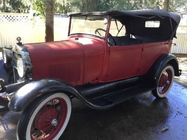 1928 Ford Model A Touring car - photo 3