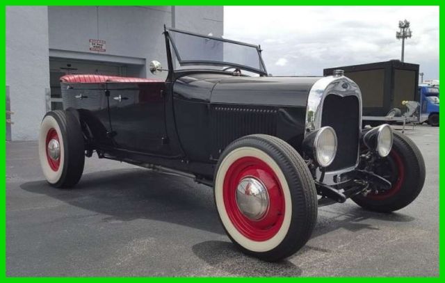 1928 Ford Phaeton Model A Crate Small Block V8 350 Automatic RWD Bench Seats FL 1928 Ford Model A Model A