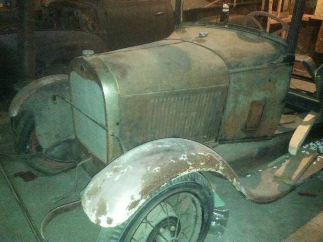 1928 Model A Leatherback 1928 Ford Model A 4 door Leatherback