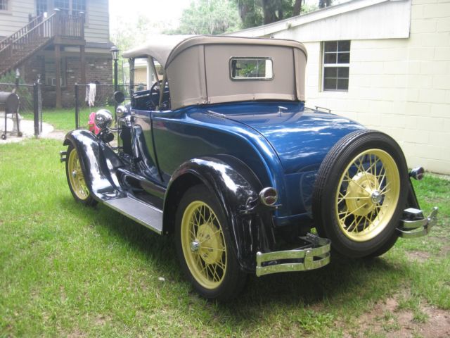 1928 model a roadster with rumble seat 1928 Ford Model A roadster