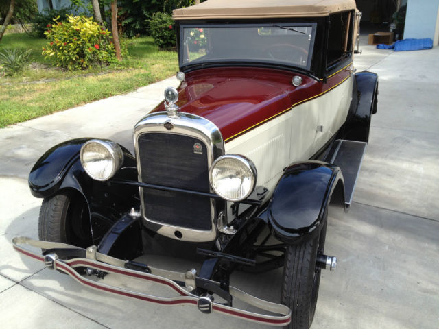 1928 Nash 322 cabriolet