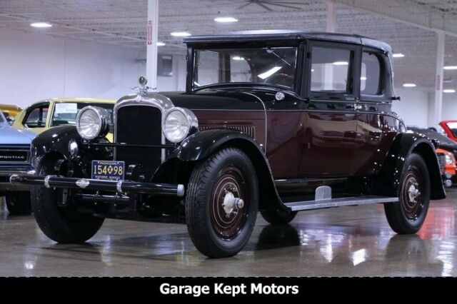 1928 Nash Advance 6 Model 365 Victoria Coupe