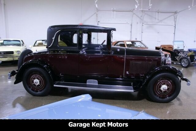 1928 Nash Advance 6 Model 365 Victoria Coupe - photo 11