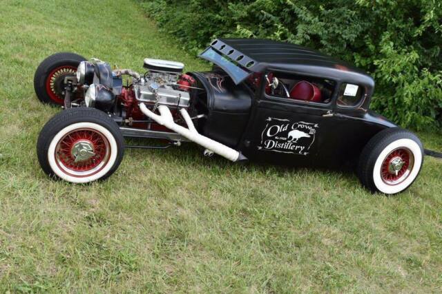 1928 OLD CROW III Model A Coupe Rat Rod, 400 SBC, 700 R Trans, DRIVE ANYWHERE! 1928 Ford Model A