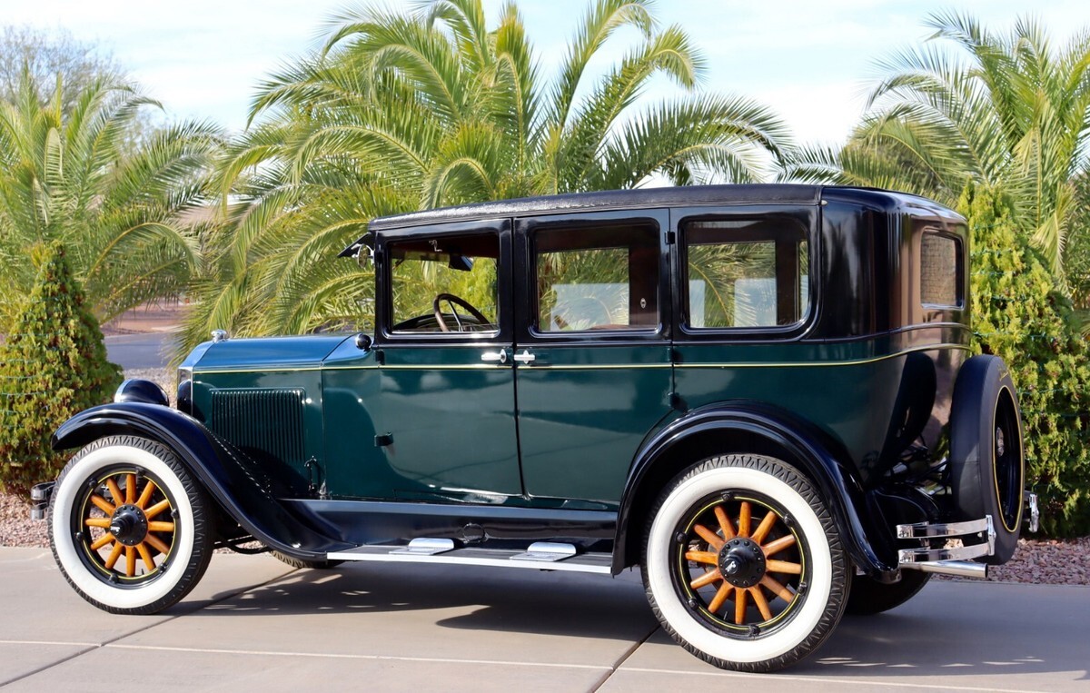 1928 Buick Six Sedan Restored Antique Automobile 6 Cylinder Oldtimer - photo 9