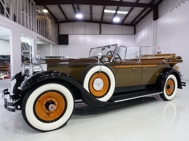 1928 Packard Custom Eight Model 443 Phaeton | Correct 385ci inline-8 1928 Packard Custom Eight Model 443 Phaeton