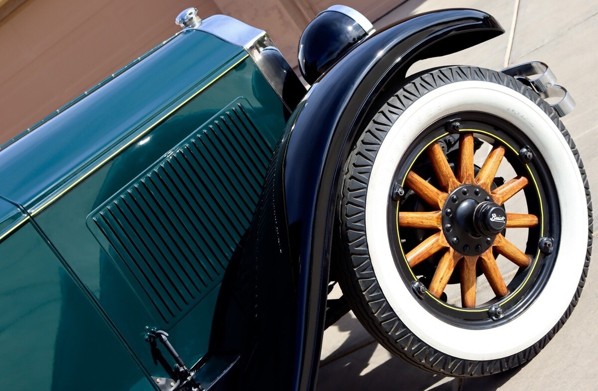 1928 Buick Six Sedan Restored Antique Oldtimer nice as a Prewar Packard - photo 13