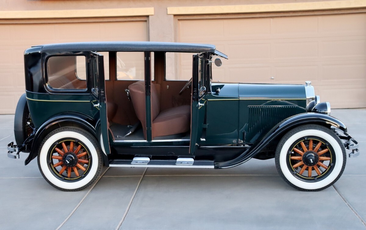 1928 Buick Six Sedan Restored Antique Oldtimer nice as a Prewar Packard - photo 8