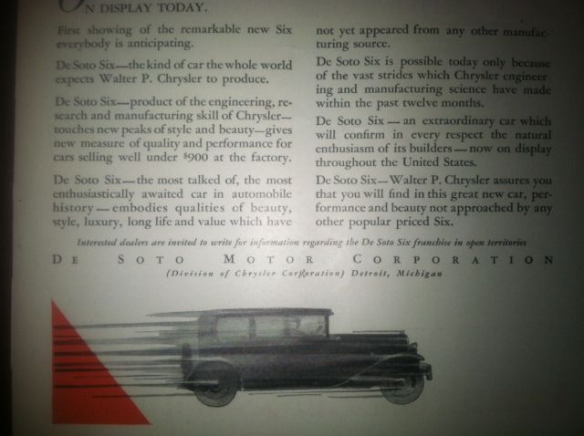 1928 DeSoto Sedan - photo 11