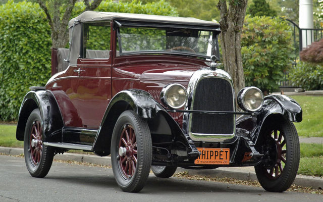 1928 Willys Overland : Model 96 Cabriolet Coupe :