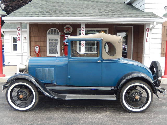 1929 Ford Model A Business Opera Coupe - photo 9