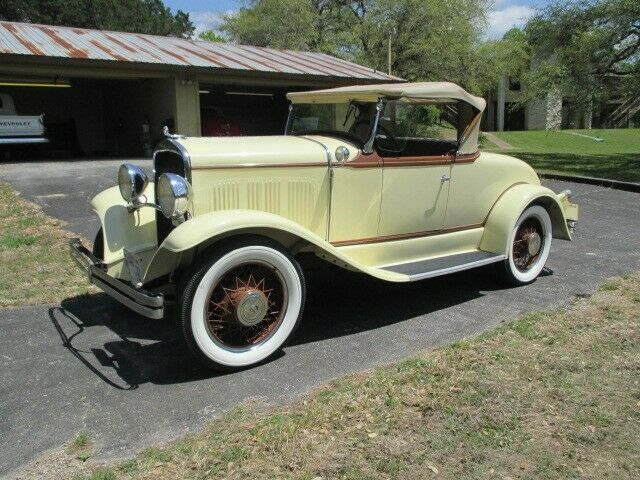 1929 DeSoto Roadster Rumble Seat Convertible - VERY RARE FIRST YEAR 1929 DeSoto Series K
