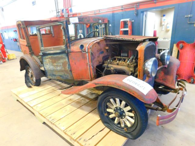 1929 DeSoto Six Sedan PARTS VEHICLE NO TITLE/JUNK BILL OF SALE T1274079 1929 DeSoto Six Sedan