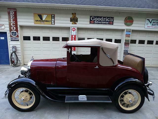 1929 FORD A SPORTS COUPE RUMBLE SEAT NICE CAR 1929 Ford Model A