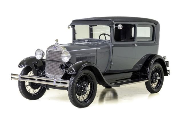 1929 Ford A Tudor 3663 Miles Blue grey Sedan 200 ci 3-Spd Manual 1929 Ford A Tudor --