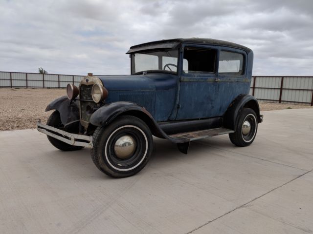 1929 Ford Model A 2dr Sedan! Solid Project Car! Hot Rod! Rat Rod! Barn Find! 1929 Ford Model A