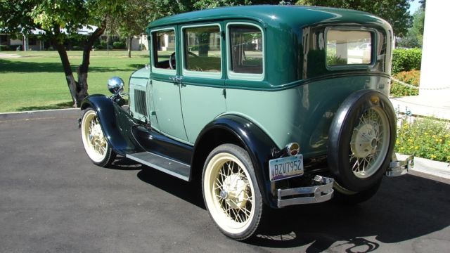 1929 Ford Model A Briggs Body Base, 4 Door Sedan - photo 2