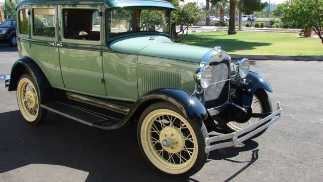 1929 Ford Model A Briggs Body Base, 4 Door Sedan - photo 4
