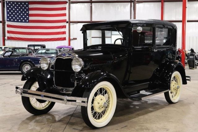 1929 Ford Model A 41380 Miles Black Coupe 4 Cyl Manual 1929 Ford Model A --