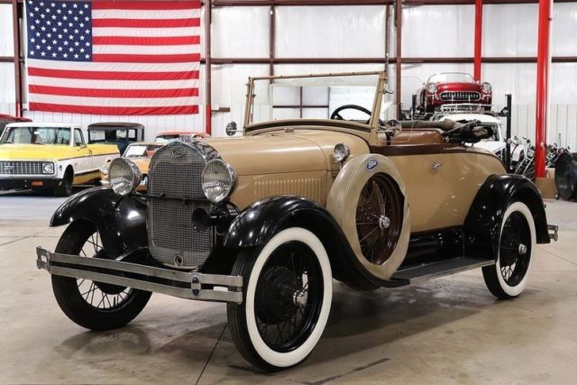 1929 Ford Model A 54792 Miles Beige Coupe 4 Cylinder 3 Speed Manual 1929 Ford Model A --